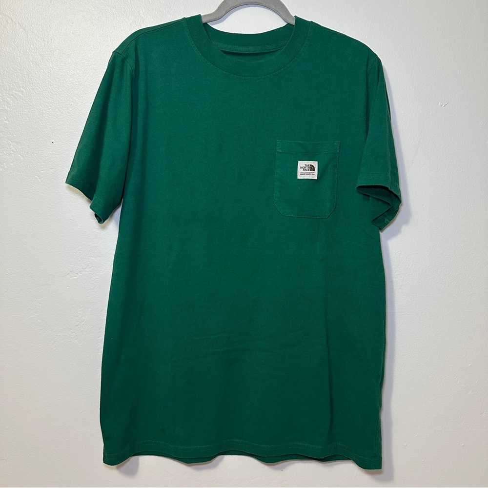 The North Face Men's Teal Pocket Tee